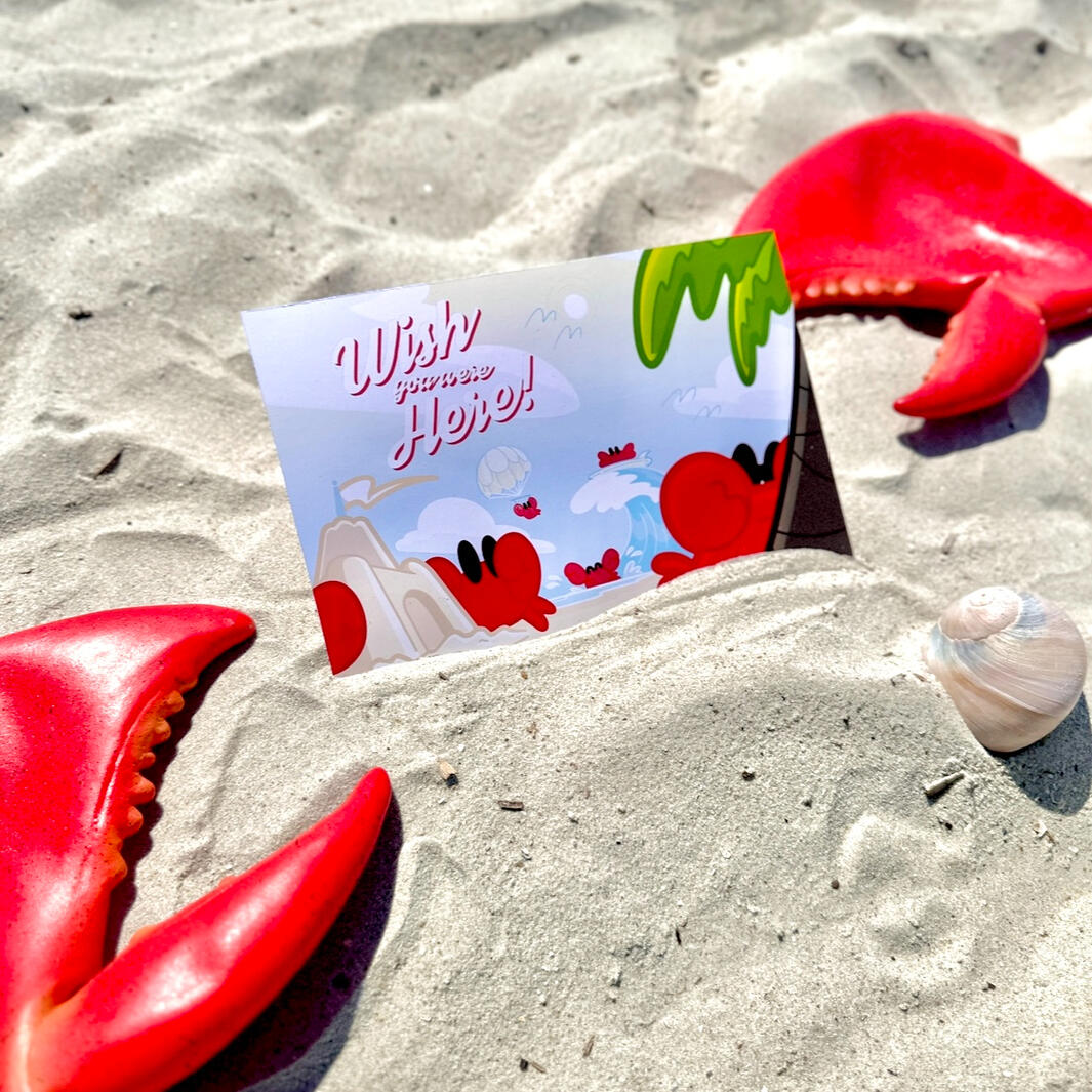 Wish You Were Here Postcard