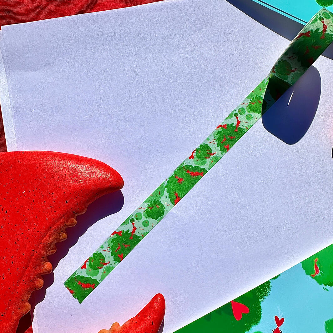 Sailor Shrimpp’s Shrimp World Washi Tape