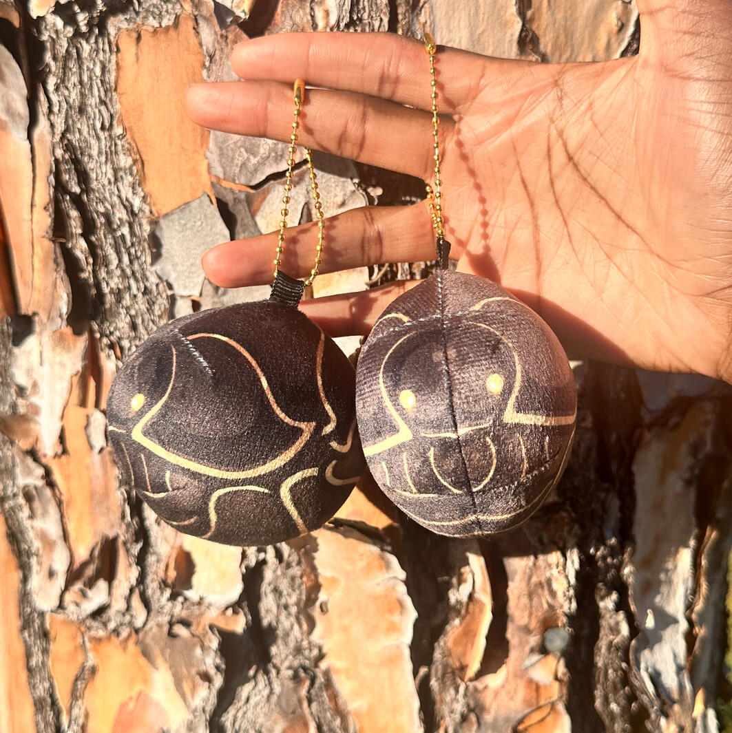 Isopod Plushie Keychains