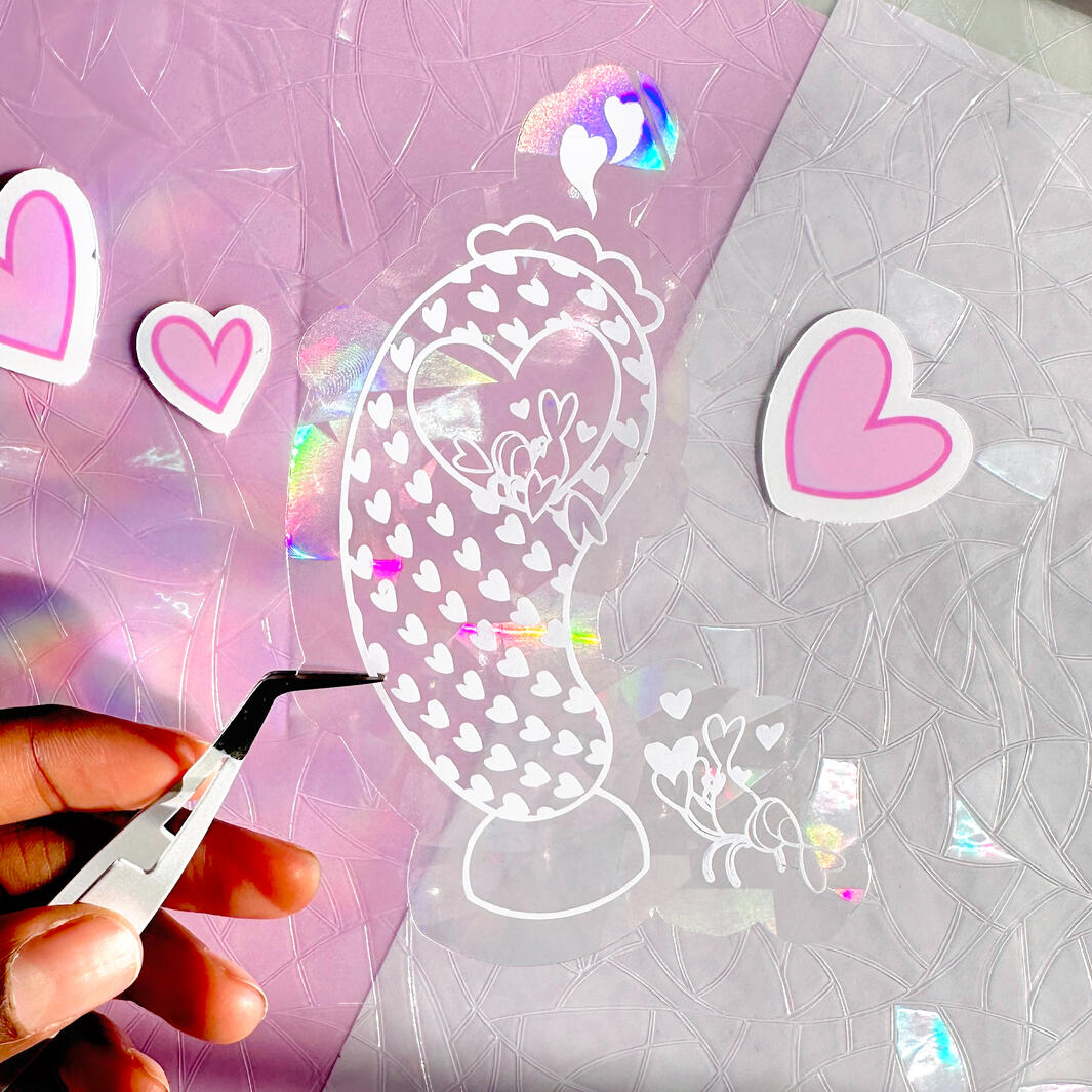 Glass Sponge Suncatcher